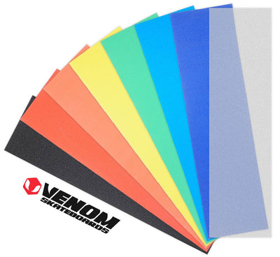 Venom Professional Grade Skateboard Griptape 9" x 33" - Sky Blue
