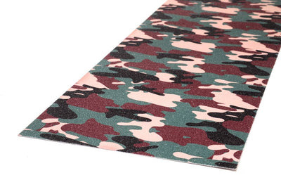 Venom Professional Grade Skateboard Griptape 9" x 33" - Camo - Woodland