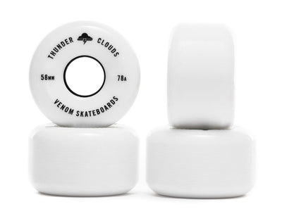 Venom Thunder Clouds All Terrain Skateboard Wheels 78a - V2 - 54/56/58/60mm - Venom Skateboards