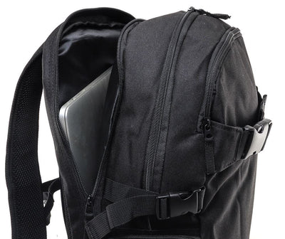Venom Skateboards PRO Backpack with Skate Carrier - Black - Venom Skateboards