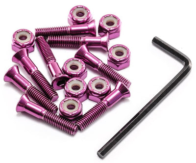 Venom Premium Hardware - Anodised - Purple - Venom Skateboards