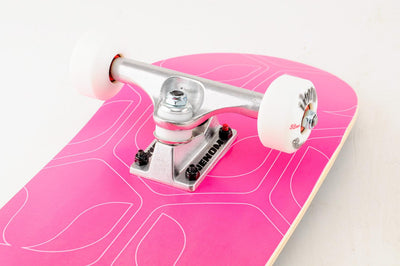 Venom Core Complete Skateboard - Outline Fade Pink - 7.75" - Venom Skateboards