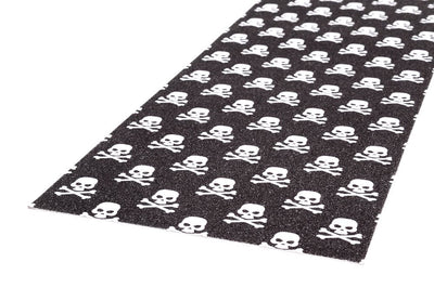 Venom Professional Grade Skateboard Griptape 9" x 33" - Skull & Crossbones - Venom Skateboards