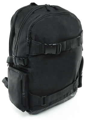 Venom Skateboards PRO Backpack with Skate Carrier - Black - Venom Skateboards