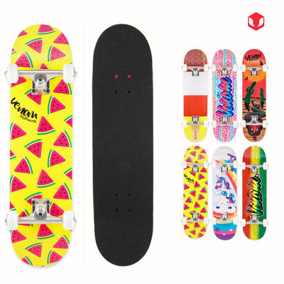 Venom Junior Complete Skateboard - Melons  - 7.25" - Venom Skateboards