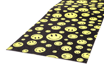 Venom Professional Grade Skateboard Griptape 9" x 33" - Trippy Smiles - Venom Skateboards