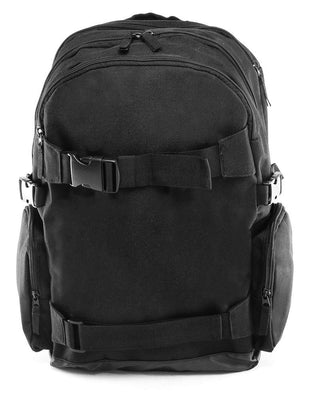 Venom Skateboards PRO Backpack with Skate Carrier - Black - Venom Skateboards