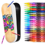 Venom Skateboards Deck & Colour Create Pens + Deck Wall Hanger - Venom Skateboards