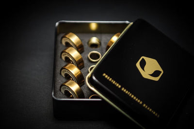 Venom Precision Gold Skateboard Bearings - Skate Rated - Venom Skateboards