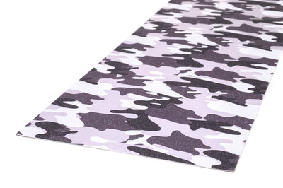 Venom Professional Grade Skateboard Griptape 9" x 33" - Camo - White/Grey - Venom Skateboards