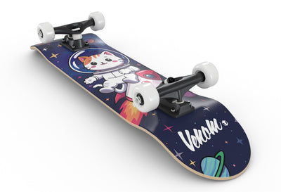 Venom My First Skateboard Complete - Space Cat - 7.25"