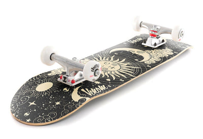 Venom Core Complete Skateboard - Sun and Moon Black - 7.75"