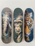 Venom Skateboards ART Deck - UNVARNISHED - 8.0"