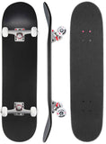 Venom Core Complete Built Skateboard - Matt Black/Raw - 8.0"