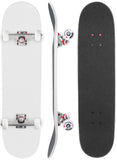 Venom Core Complete Built Skateboard - Matt White/Raw - 8.0"