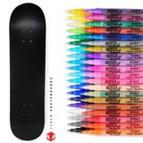 Venom Skateboards Deck & Colour Create Pens + Deck Wall Hanger