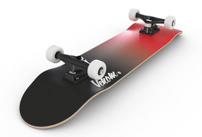 Venom My First Skateboard Complete - Fade Red/Black - 8.0"