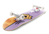Venom Junior Kids Complete Skateboard - Kitty Paw Purple - 7.25"