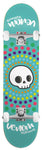 Venom Core Complete Skateboard - Skull Spots Teal - 7.75"