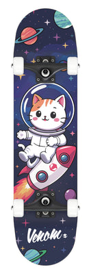 Venom My First Skateboard Complete - Space Cat - 7.25"