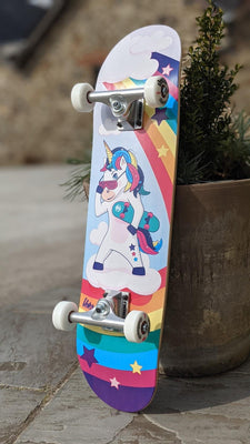 Venom Junior Complete Skateboard - Unicorn - 7.25"