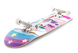Venom Junior Kids Complete Skateboard - Unicorn Flip - 7.25"