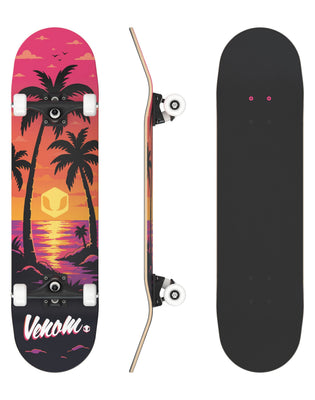 Venom My First Skateboard Complete - Tropical Beach - 8.0"