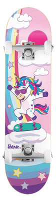 Venom Junior Kids Complete Skateboard - Unicorn Flip - 7.25"