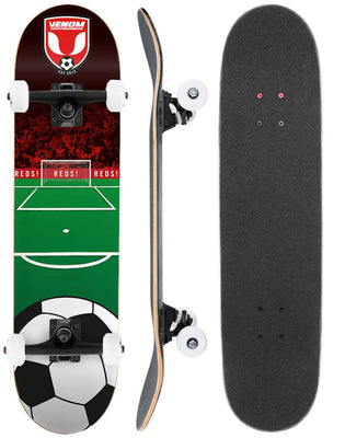Venom My First Skateboard Kids Complete - Football Reds - 7.25"
