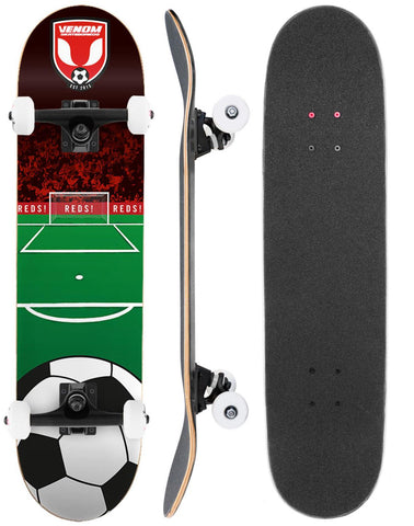 Venom My First Skateboard Kids Complete - Football Reds - 7.25