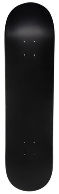 Venom Blank Skateboard Deck - Matt Black - 8.0"