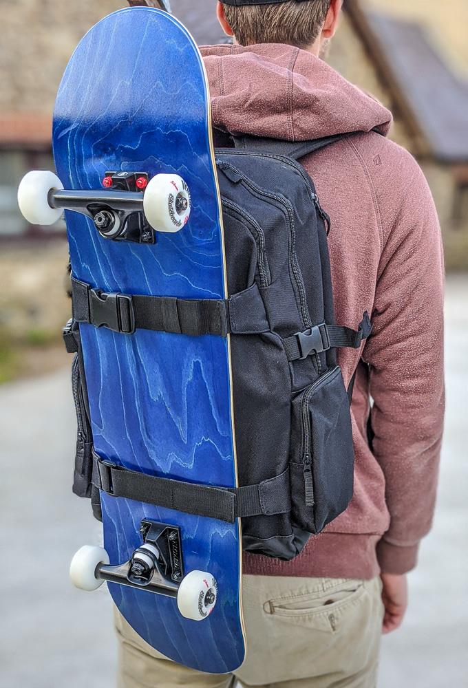 Skateboard back packs deals