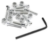 Venom Premium Hardware - Anodised - Silver - Venom Skateboards