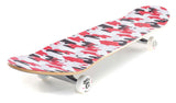 Venom Professional Grade Skateboard Griptape 9" x 33" - Camo - Red/Grey - Venom Skateboards