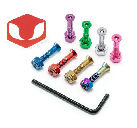 Venom Premium Hardware - Anodised - Party - Venom Skateboards