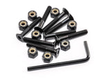 Venom Hardware - 1.25" - Allen - Black - Venom Skateboards