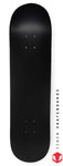 Venom Blank Skateboard Deck - Matt Black - 8.0" - Venom Skateboards