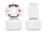 Venom Logo White Skateboard Wheels 50-60mm - Venom Skateboards