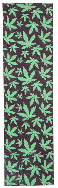 Marijuana Leaf Skateboard Grip Tape - 9x33 Inch Cannabis Design Anti-Slip Sandpaper
