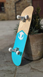 Venom Pro Complete Skateboard - Teal Dip Logo - 8.0" - Venom Skateboards