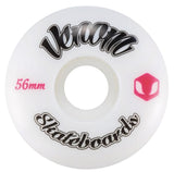 Venom Logo White Skateboard Wheels 50-60mm - Venom Skateboards
