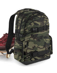 Venom Skateboards PRO Backpack with Skate Carrier - Camo - Venom Skateboards
