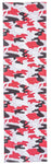 Venom Professional Grade Skateboard Griptape 9" x 33" - Camo - Red/Grey - Venom Skateboards